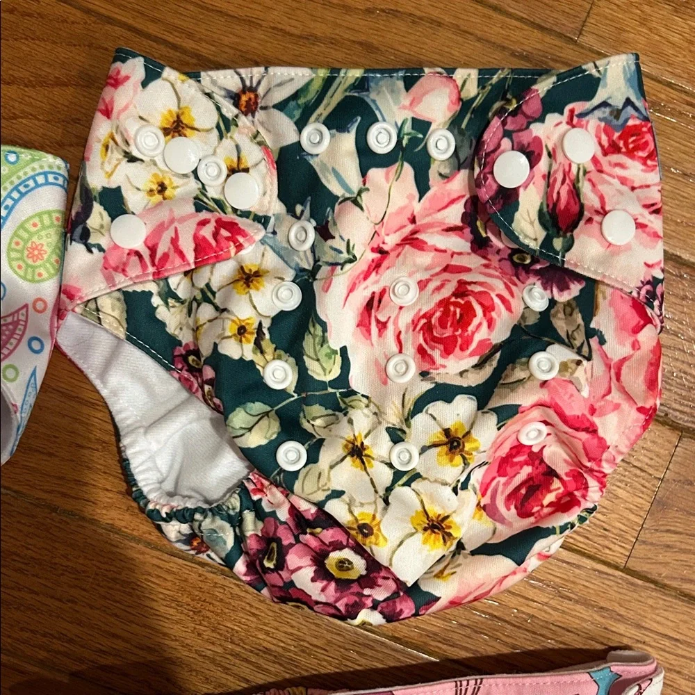 5 Alva Baby multi color Diaper Cover Set